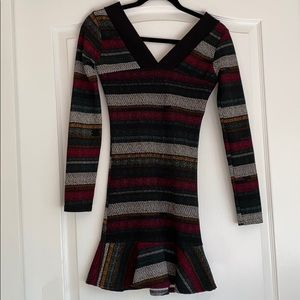 Colorful mini dress